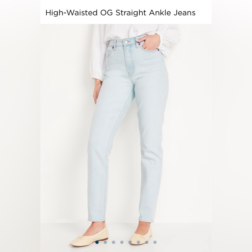 Old Navy OG Straight High Rise Jeans